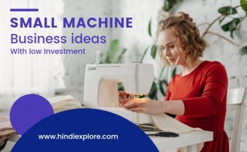 Small Machine BUsiness Ideas